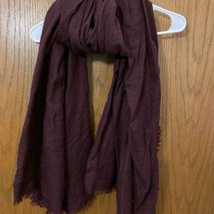 H&M Purple/Maroon Scarf